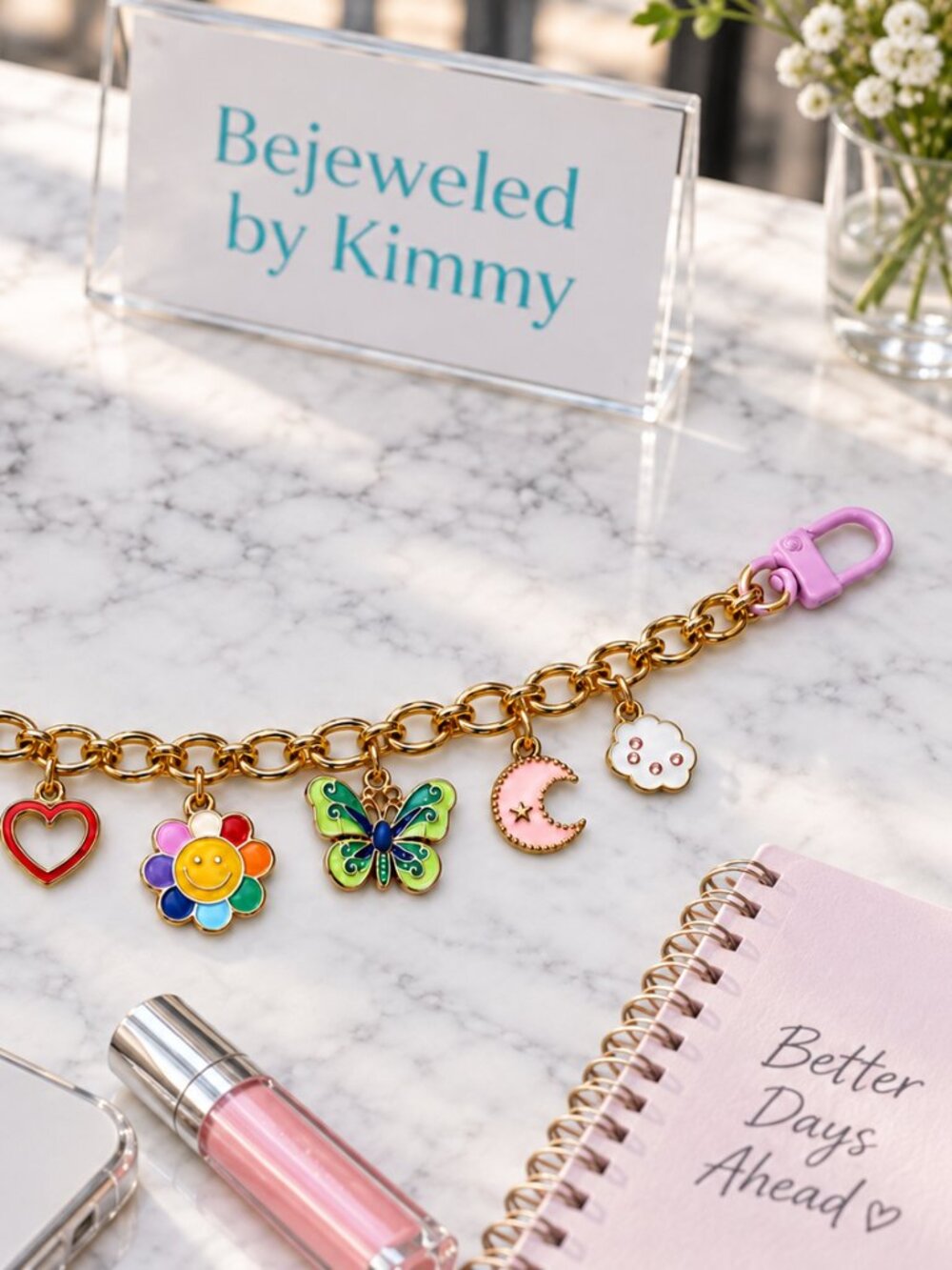 Colorful Bag Charm - Picture 7 of 8